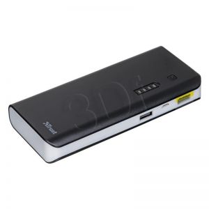 Powerbank Trust ( 1300mAh micro USB,USB czarny )