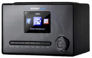 Radio internetowe ART X100 LCD kolor 3,2\" czarny
