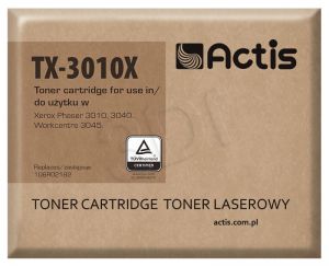 Toner Actis TX-3010X (do drukarki Xerox, zamiennik 106R02182 2300str. czarny)