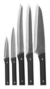Zestaw noży Tuckano ( nóż do chleba nóż do filetowania nóż do obierania warzyw i owoców nóż szefa ku