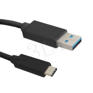 QOLTEC KABEL USB 3.0 A MĘSKI / USB 3.1 TYP C MĘSKI | 0,25M