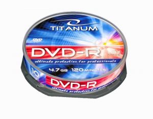 DVD-R Titanum 1281 4,7GB 16x 10szt. cake