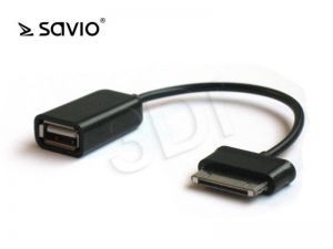 Adapter OTG Savio CL-18 Samsung 30 pin - USB OTG M-F