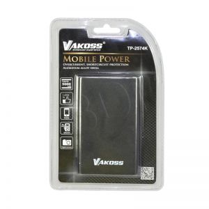 Powerbank Vakoss TP-2574K ( 5000mAh micro USB,USB czarny )
