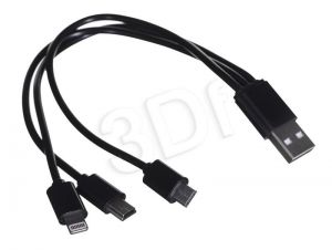 Powerbank PowerNeed P10000B ( 10000mAh USB czarno biały )
