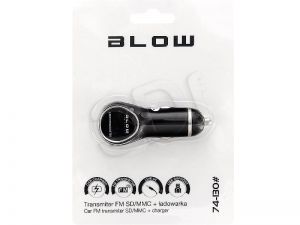 Blow Transmiter FM AUX,USB czarny