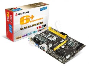 Płyta główna Biostar 6+ Experience TB85 ( LGA 1150 ; 2x DDR3 DIMM ; ATX )