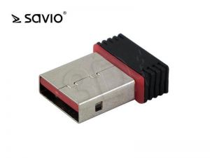 SAVIO KARTA WIFI 802.11/N USB 150MBPS CL-43