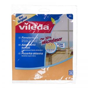 Ścierka okienna VILEDA 141327 plus 30% mikrofibry ( żółty)