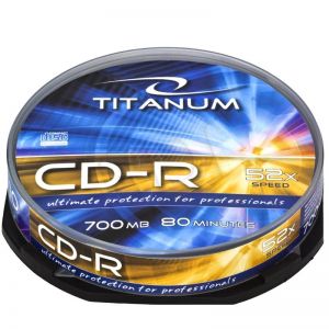 CD-R Titanum 2026 700MB 52x 10szt. cake