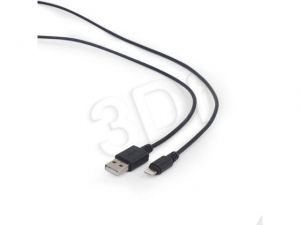 Kabel Gembird ( USB 2.0 - Lightning M-M 2m czarny )