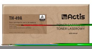 Toner Actis TH-49A (do drukarki Canon,Hewlett Packard, zamiennik HP 49A/Canon CRG-708 Q5949A standar