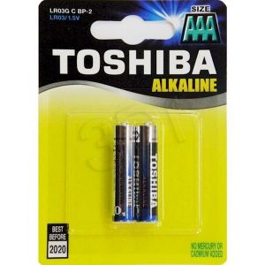 Baterie alkaliczne Toshiba LR03GCNN BP-2 SS blister 2 szt.