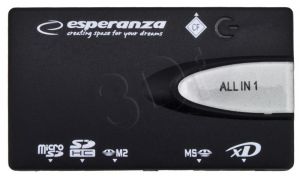 Esperanza Czytnik kart EA134O zewnętrzny (MicroSD PenDrive)