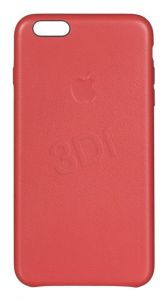Etui do telefonu Apple Leather Case ( do iPhone 6 Plus / 6s czerwony)