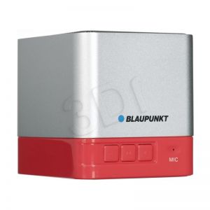 Głośnik bezprzewodowy Blaupunkt BT02RD srebrno-czerwony