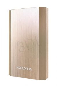 Powerbank Adata A10050 ( 10050mAh micro USB,2xUSB złoty )
