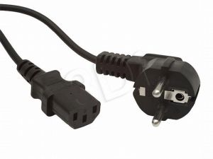 Kabel zasilający Gembird ( C13 - Schuko VDE 5m czarny )