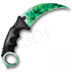 Nóż Fadecase Karambit Elite Emerald E9-EM