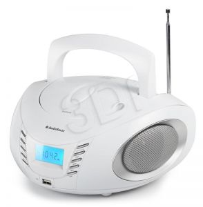 Radioodtwarzacz Audiosonic CD-1593 biały