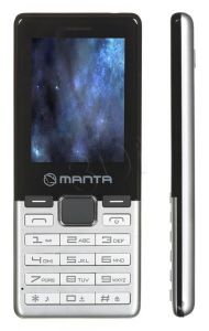 Telefon komórkowy Manta AVO 2 Premium TEL92411S ( 32MB ; srebrny )