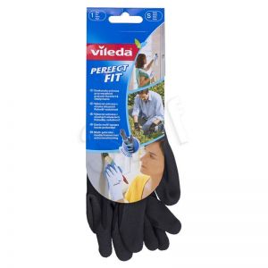 Rękawiczki VILEDA ochronne (S czarny)