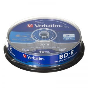 BD-R Verbatim 25GB 6x 10szt. cake