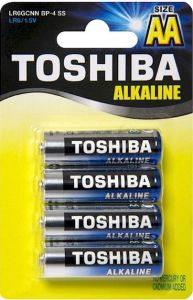 Baterie alkaliczne Toshiba LR6GCNN BP-4 SS blister 4 szt.