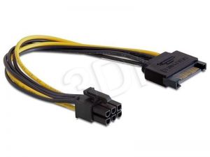 Kabel zasilający Gembird ( SATA - PCI Express 0,2m czarny )