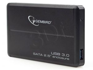 Obudowa HDD Gembird ( USB 3.0 2,5\" czarny aluminium )