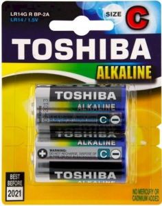 Baterie alkaliczne Toshiba LR14GCNN BP-2 SS blister 2 szt.