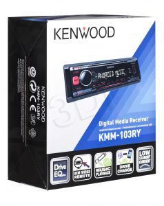 Radioodtwarzacz samochodowy KENWOOD KMM-103 RY