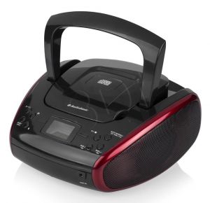 Radioodtwarzacz Audiosonic CD-1597 czarno-czerwony