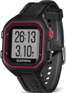 Zegarek sportowy Garmin Forerunner 25 (czarno-czer)