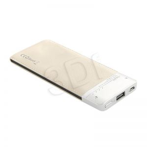 Powerbank Qoltec 51998 ( 6000mAh micro USB,USB szampański )