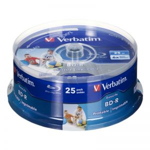 BD-R Verbatim 25GB 6x 25szt. cake