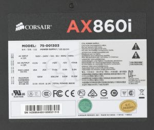 Zasilacz Corsair AX860I DIGITAL (860W) MODULARNY 80+ PLATINUM