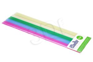 3Doodler Zestaw wkładów jasno-różowy/jasno-niebieski/zielony/biały/fluorescencyjny PLA