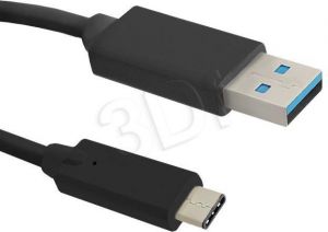 QOLTEC KABEL USB 3.1 TYP C MĘSKI / USB 3.0 A MĘSKI | 1,2M