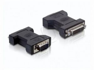 Adapter video Delock DVI-F - VGA 15 pin F-M