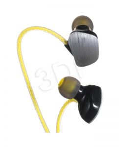 Słuchawki douszne z mikrofonem I-BOX X1 (żółty Bluetooth)