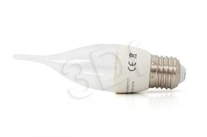 Abilite żarówka LED ASIALED (świeczka 420lm 6W E27 biały ciepły)