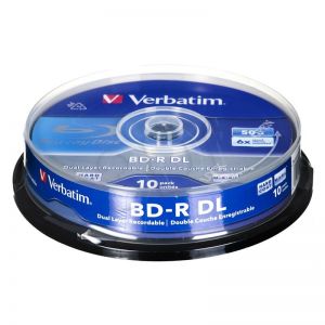 BD-R Verbatim 50GB 6x 10szt. cake