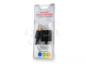 Adapter Video Savio CL-55 Displayport - HDMI M-F