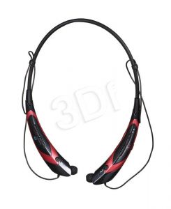 Słuchawki douszne z mikrofonem ART AP-B21 (Czarno-czerwony Bluetooth)