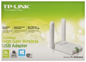 TP-LINK Karta sieciowa bezprzewodowa TL-WN822N USB 2.0