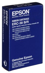 EPSON Taśma Czarny - czerwony  ERC38BR=C43S015376,