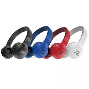 Słuchawki nauszne z mikrofonem JBL E45BT (niebieski Bluetooth)