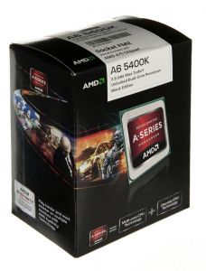Procesor AMD A6-5400K AD540KOKHJBOX ( 3600 MHz (max) ; FM2 ; BOX )