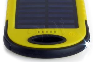PowerNeed Ładowarka solarna S5000Y 5000mAh USB żółta